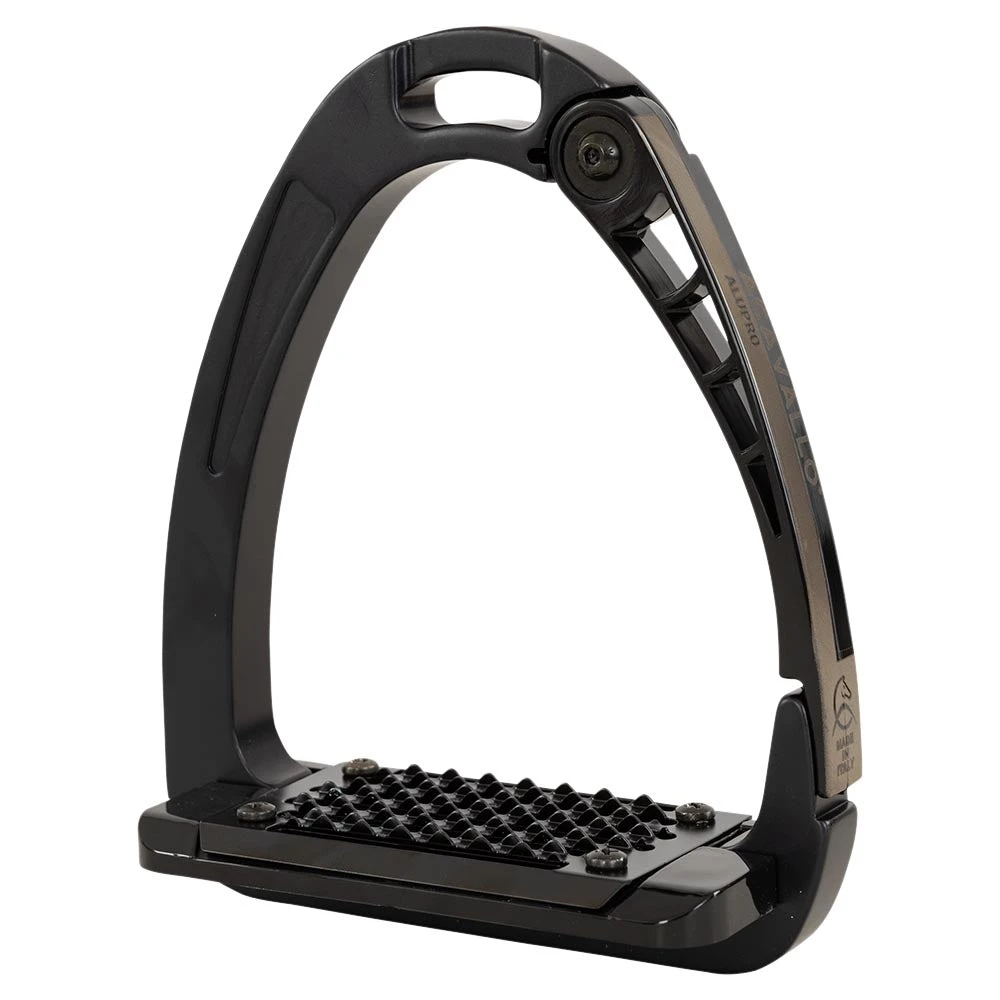 Acavallo Arena AluPro Stirrups Total Black 2 Acavallo Arena AluPro Stirrups Total Black - Image 2
