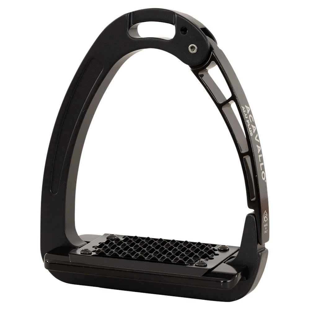Acavallo Arena AluPlus Stirrups Total Black 2 Acavallo Arena AluPlus Stirrups Total Black - Image 2