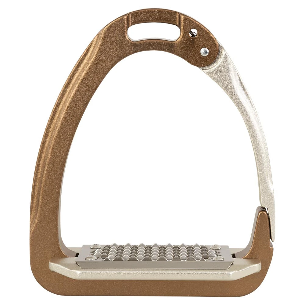 Acavallo Arena AluPlus 2.0 Stirrups Golden Brown 1 Acavallo Arena AluPlus 2.0 Stirrups Golden Brown