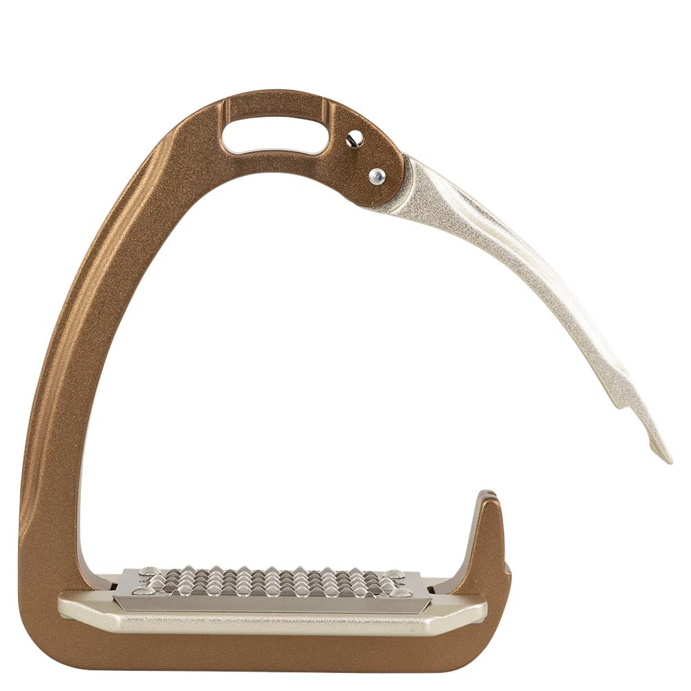Acavallo Arena AluPlus 2.0 Stirrups Golden Brown 3 Acavallo Arena AluPlus 2.0 Stirrups Golden Brown - Image 3
