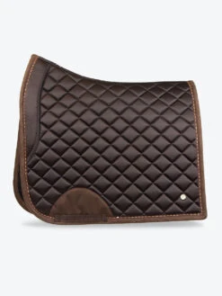 PS Of Sweden Brown Suede Dressage Saddle Pad Coffee