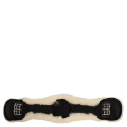 BR Equestrian Cheviot Dressage Girth Black/Natural