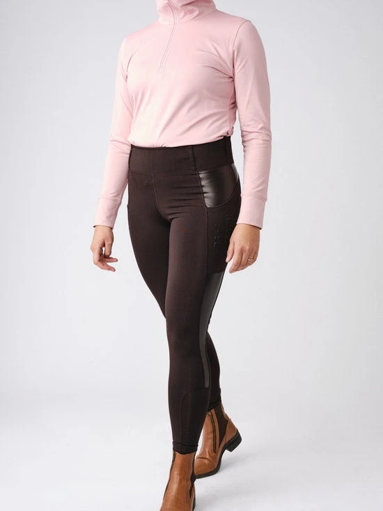 PS Of Sweden Cindy Riding Tights Coffee 4 PS Of Sweden Cindy Riding Tights Coffee - Image 4