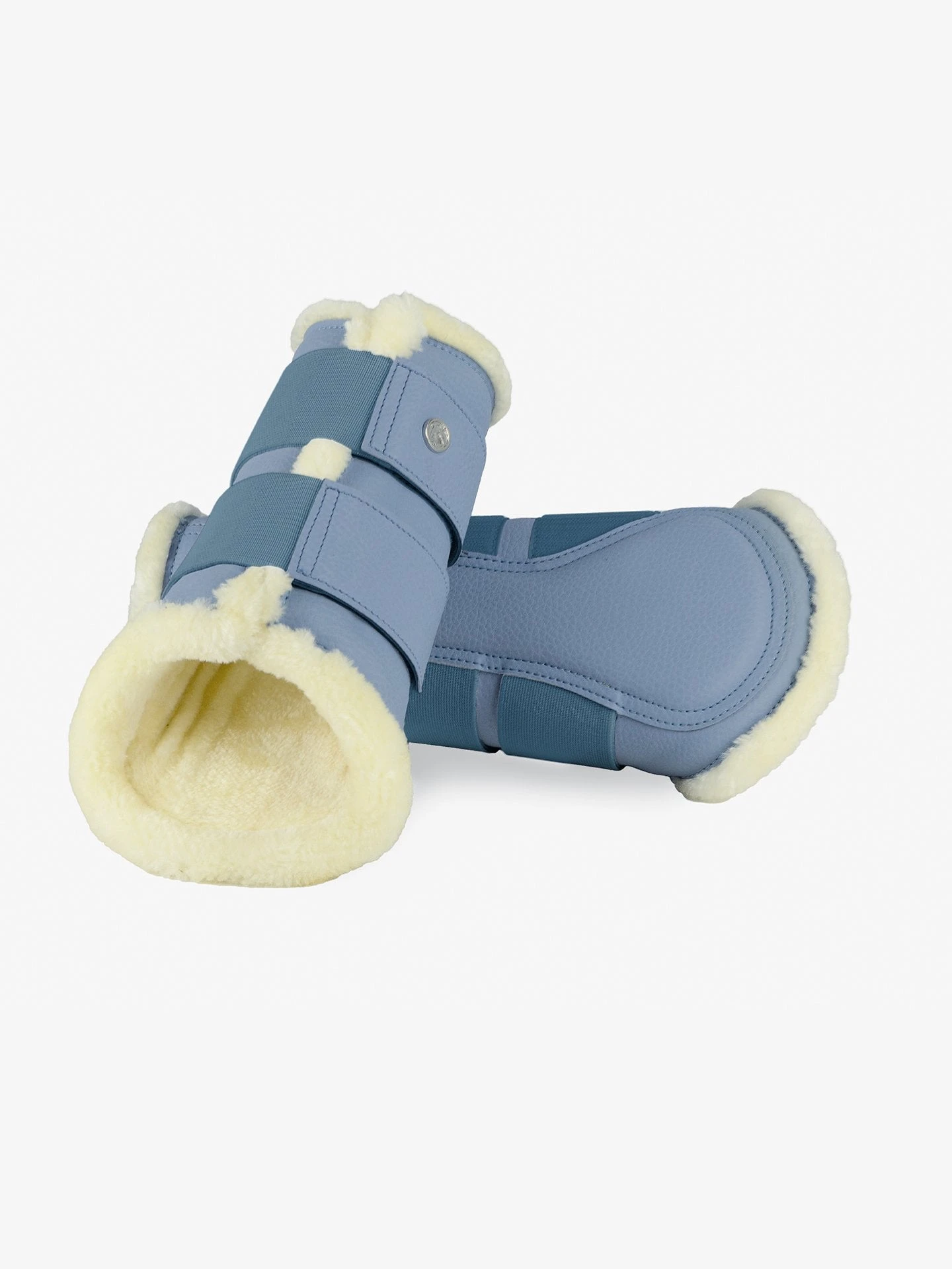 PS Of Sweden Fleece Brushing Boots Light Blue (set Of 4) 1 PS Of Sweden Fleece Brushing Boots Light Blue (set Of 4)