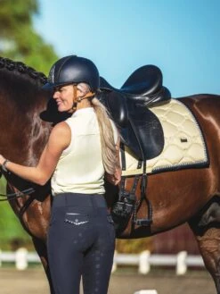 PS Of Sweden Minna Sleeveless Polo Shirt Lemon -Equestrian Club 178719461 origpic d61566