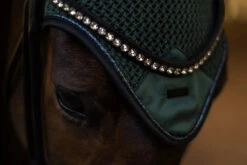 Equestrian Stockholm Ear Bonnet Sycamore Green -Equestrian Club 222