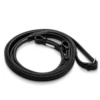 Utzon Equestrian Rolled Leather Reins - Rubber