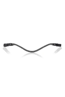 Utzon Equestrian Elegant Browband Ebony