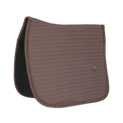 Kentucky Pearls Dressage Saddle Pad Brown
