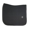 Kentucky Glitter Rope Dressage Saddle Pad Black