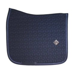 Kentucky Glitter Rope Dressage Saddle Pad Navy