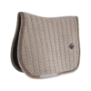 Kentucky Velvet Pearls Jump Saddle Pad Beige