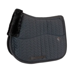 Kentucky Velvet Skin Friendly Jump Saddle Pad Black