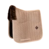 Kentucky Skin Friendly Velvet Dressage Saddle Pad Beige