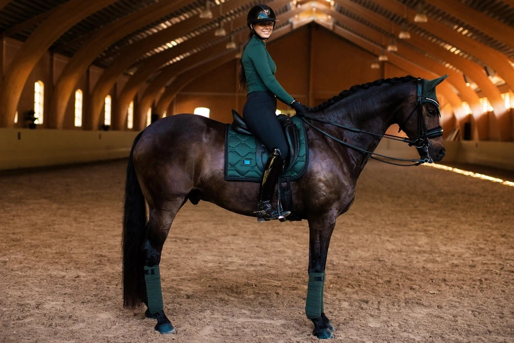 Equestrian Stockholm Bandages Sycamore Green 2 Equestrian Stockholm Bandages Sycamore Green - Image 2