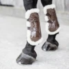 Kentucky Bamboo Shield Sheepskin Tendon Boots Brown