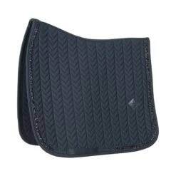 Kentucky Glitter Stone Dressage Saddle Pad Black