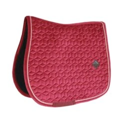 Kentucky Velvet Jump Saddle Pad Fuchsia