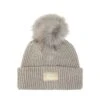 Kentucky Beanie Pompom Beige