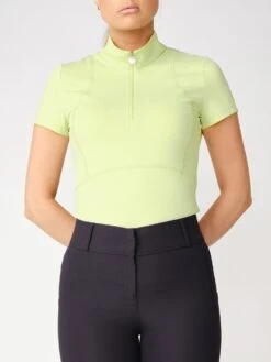 PS Of Sweden Adele Short Sleeve Base Layer Seed Green