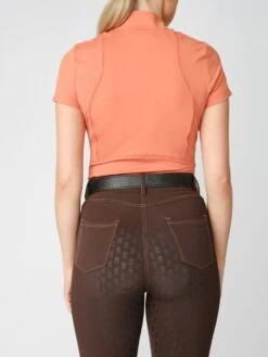 PS Of Sweden Adele Short Sleeve Base Layer Ginger -Equestrian Club Adele ss Ginger 220209 PSOS8364 1500x2000 1