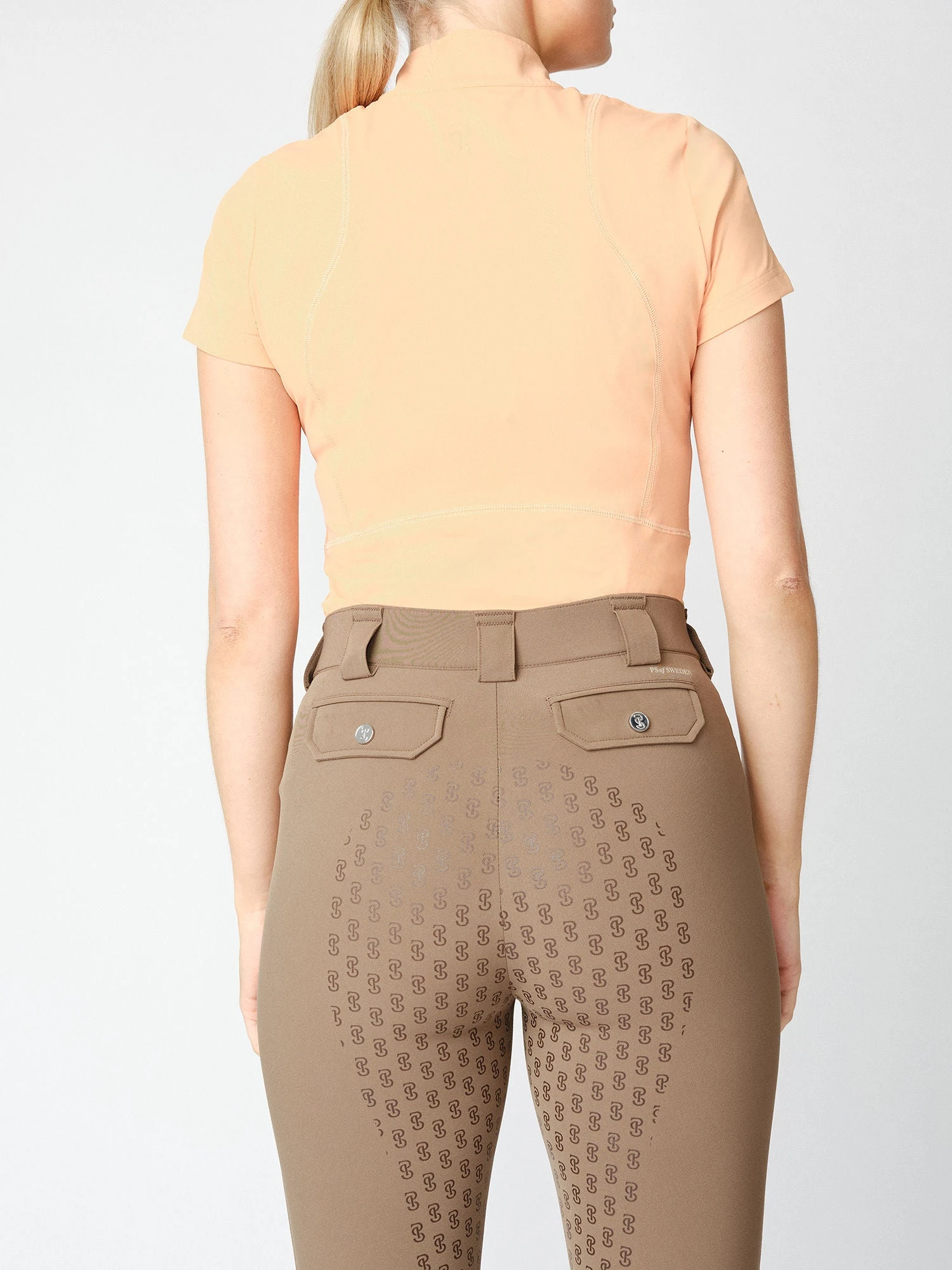 PS Of Sweden Adele Short Sleeve Base Layer Coral 3 PS Of Sweden Adele Short Sleeve Base Layer Coral - Image 3