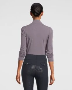 PS Of Sweden Alessandra Base Layer Grey -Equestrian Club Alessandra Grey Back 2