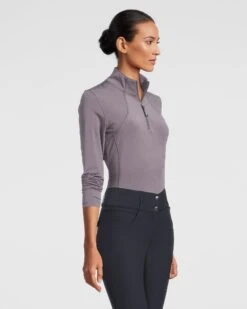 PS Of Sweden Alessandra Base Layer Grey -Equestrian Club Alessandra Grey Front Right 2