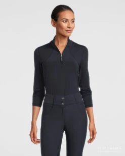 PS Of Sweden Alessandra Base Layer Navy 12 PS Of Sweden Alessandra Base Layer Navy -Equestrian Club Alessandra Navy Front 2