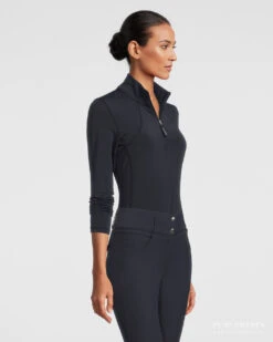 PS Of Sweden Alessandra Base Layer Navy 13 PS Of Sweden Alessandra Base Layer Navy -Equestrian Club Alessandra Navy Front Right 2