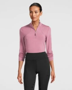 PS Of Sweden Alessandra Base Layer Roseberry 10 PS Of Sweden Alessandra Base Layer Roseberry -Equestrian Club Alessandra Roseberry Front 2