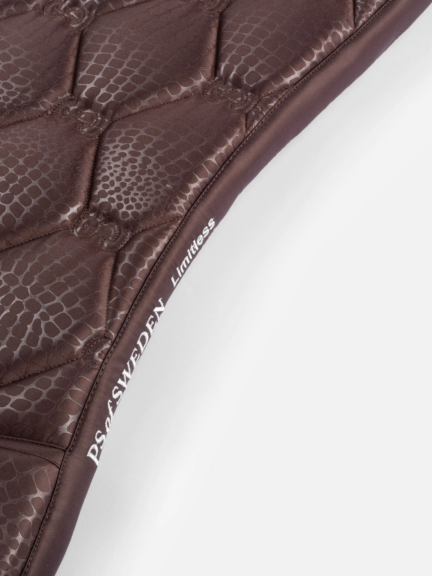 PS Of Sweden Desert Jump Saddle Pad Coffee 2 PS Of Sweden Desert Jump Saddle Pad Coffee - Image 2