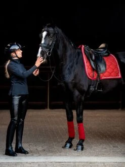 PS Of Sweden Stardust Dressage Saddle Pad Dark Red 9 PS Of Sweden Stardust Dressage Saddle Pad Dark Red -Equestrian Club DSC 6532 2