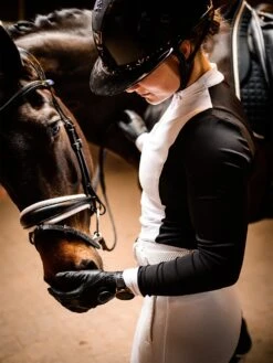 PS Of Sweden Elite Dressage Saddle Pad Black -Equestrian Club DSC 7175.jpgeliteblack