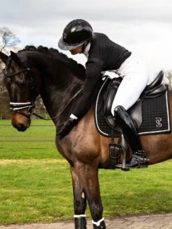 PS Of Sweden Elite Dressage Saddle Pad Black -Equestrian Club DSC 7254.jpgeliteblack2