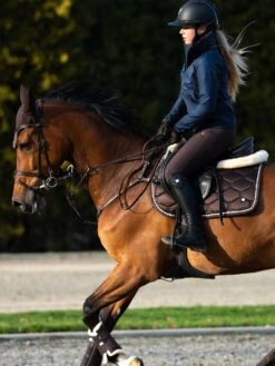 PS Of Sweden Signature Jump Saddle Pad Coffee -Equestrian Club DSC 8749 coffee river