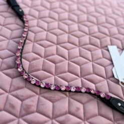 IN STOCK - Utzon Equestrian Elegant Browband Party Pink