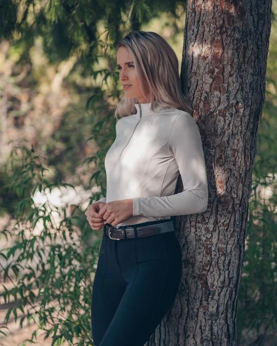 Fager Emma Long Sleeve Base Layer Beige 1 Fager Emma Long Sleeve Base Layer Beige