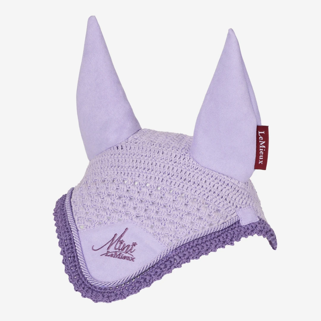 LeMieux Mini Ear Bonnet Wisteria 1 LeMieux Mini Ear Bonnet Wisteria
