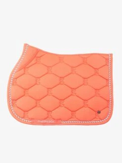 PS Of Sweden Cotton Signature Jump Saddle Pad Coral