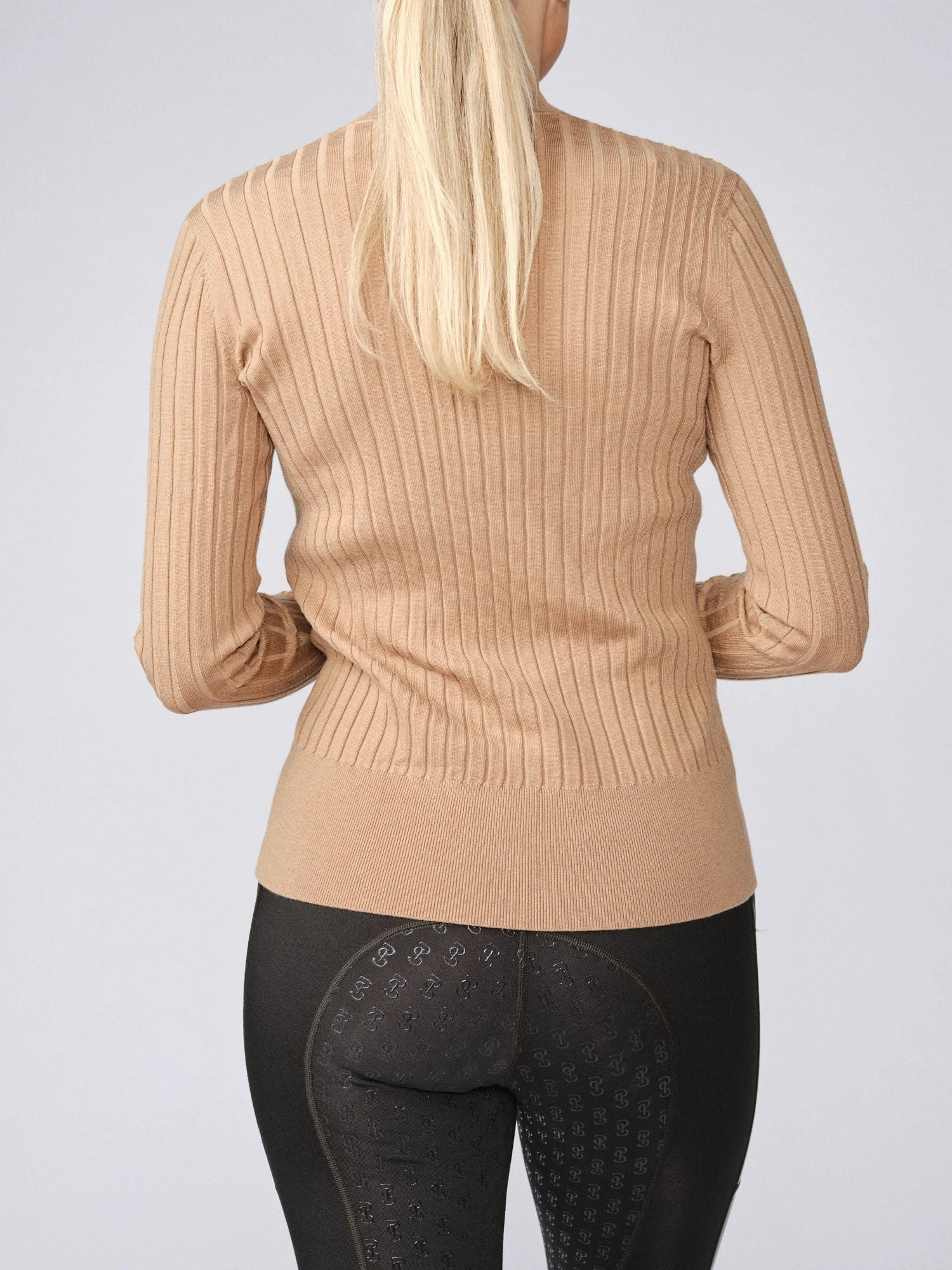 PS Of Sweden Klara Knit Sweater Camel 3 PS Of Sweden Klara Knit Sweater Camel - Image 3