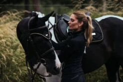 Equestrian Stockholm Jump Saddle Pad Black Gold -Equestrian Club MG 1997