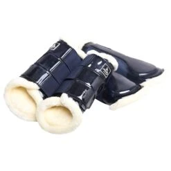 SD Design Hollywood Glamorous Fleece Brushing Boots Blueberry Twinkles