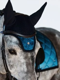 PS Of Sweden Ombré Dressage Saddle Pad Navy -Equestrian Club OmbreFlyHatNavy