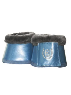 Equestrian Stockholm Fleece Bell Boots Parisian Blue