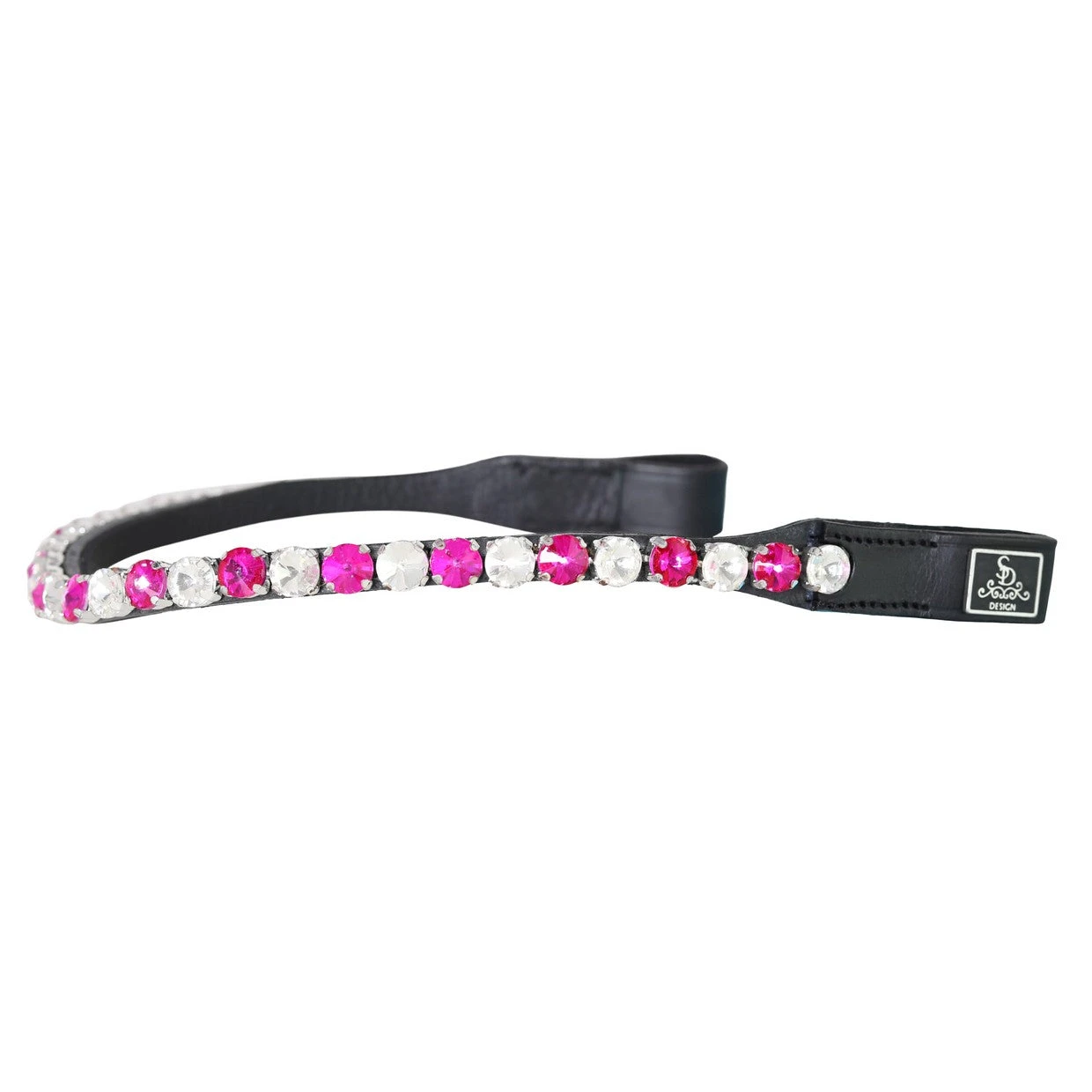 SD Design L'Unique Browband Fuchsia 1 SD Design L'Unique Browband Fuchsia