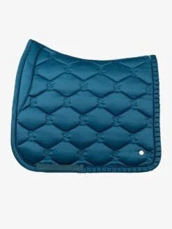 PS Of Sweden Ruffle Dressage Saddle Pad Petrol Blue