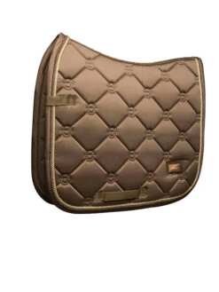 Equestrian Stockholm Dressage Saddle Pad Champagne -Equestrian Club Saddle pad dressage cob Champagne ESstockholm