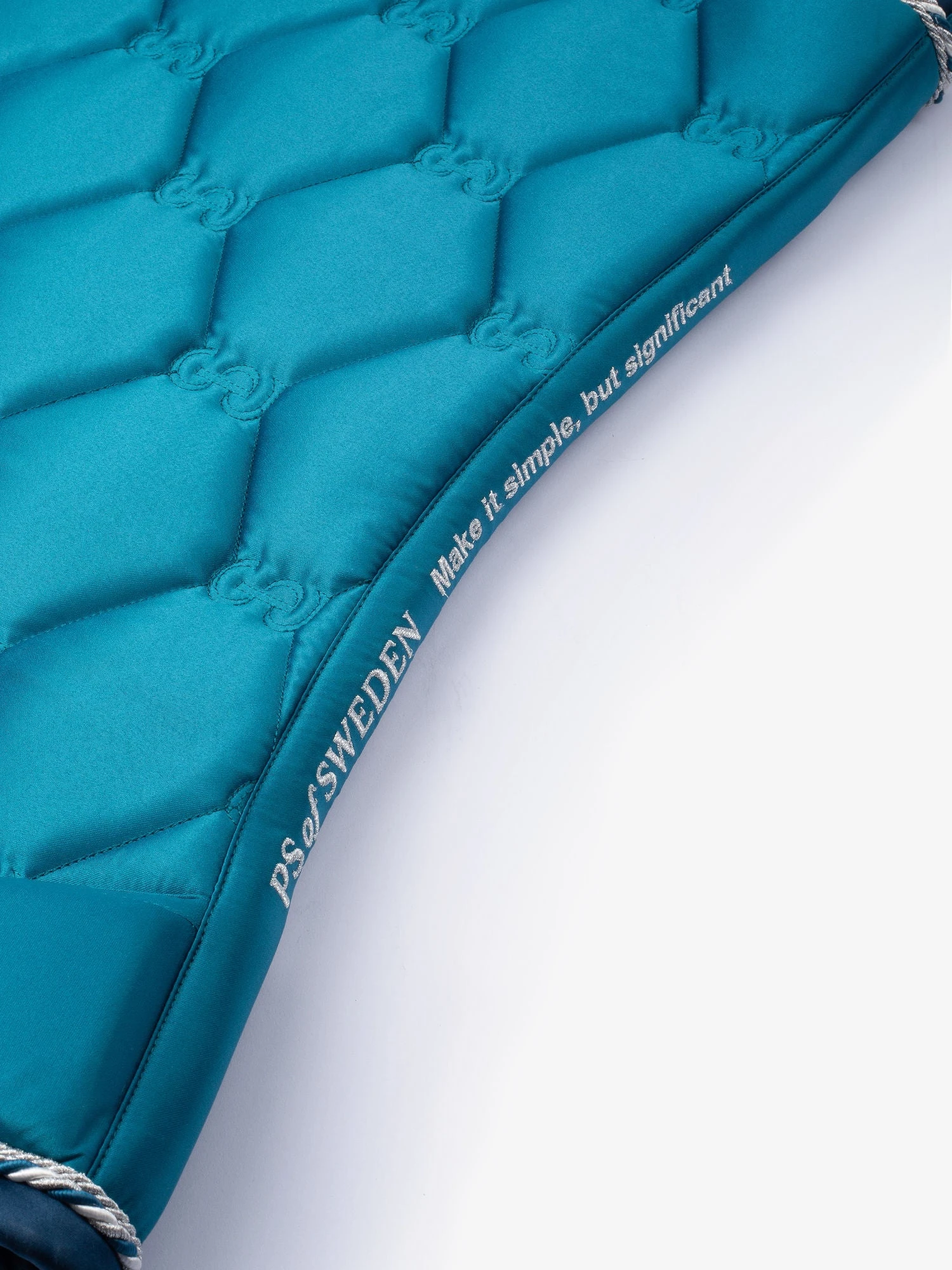 PS Of Sweden Signature Dressage Saddle Pad Ocean 2 PS Of Sweden Signature Dressage Saddle Pad Ocean - Image 2