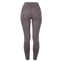 Equestrian Stockholm Movement Dressage Riding Tights Amaranth